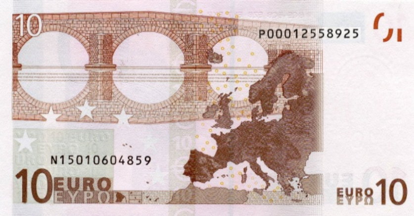 P 2P European Union 10 Euro Year 2002 (Duisenberg)